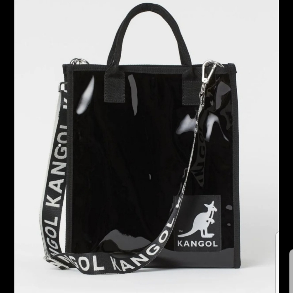 Kangol x H&M shoulder strap shopper